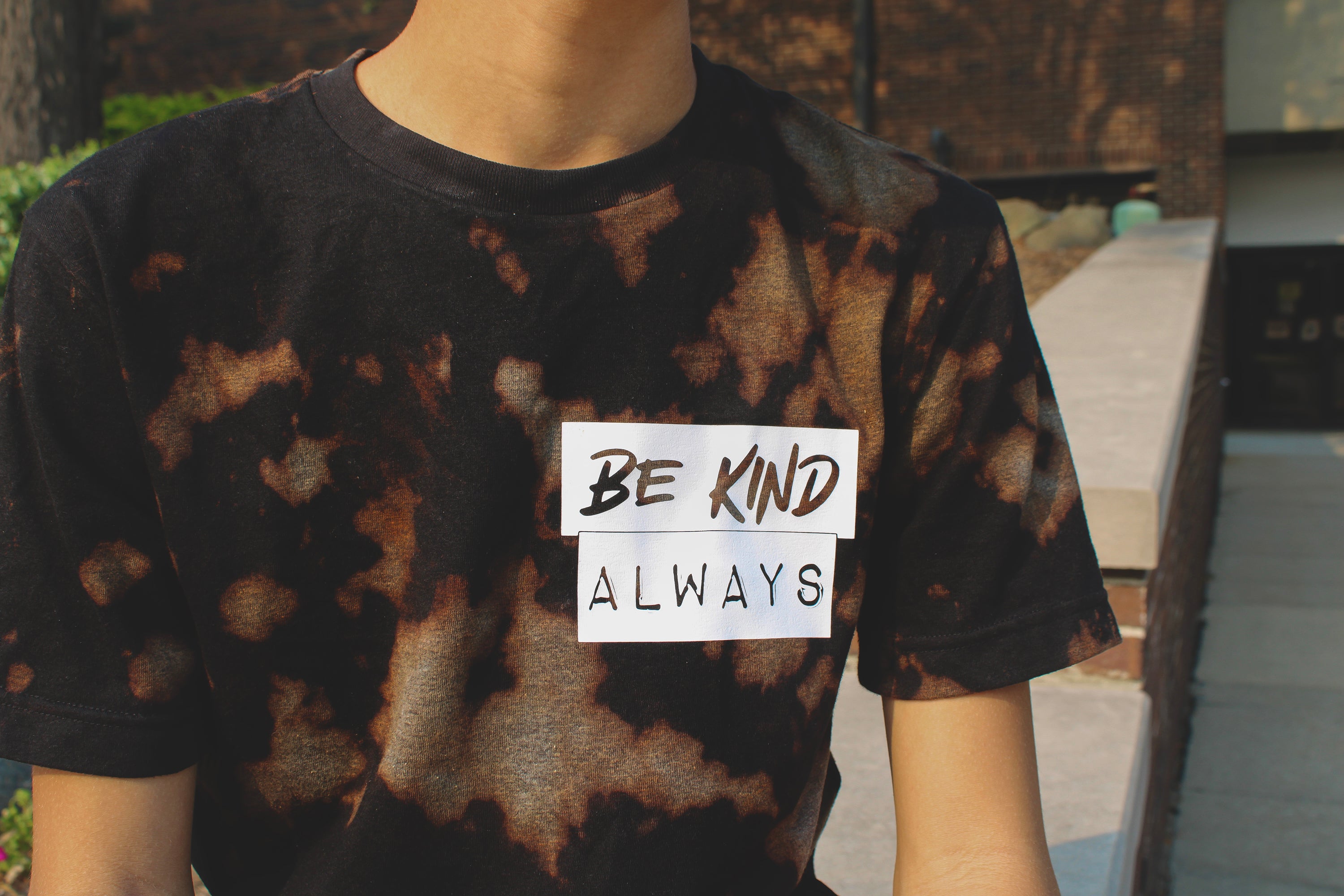 Be Kind Always Acid Wash Shirt