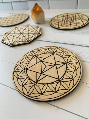 Sacred Geometry Coasters