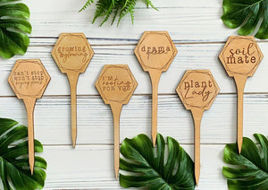 Wood Plant Sayings | Gifts for Plant Lovers